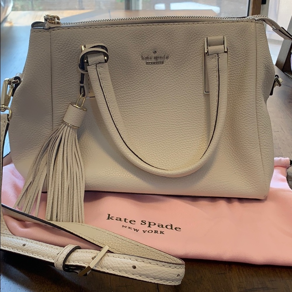 Kate Spade White Leather Purse